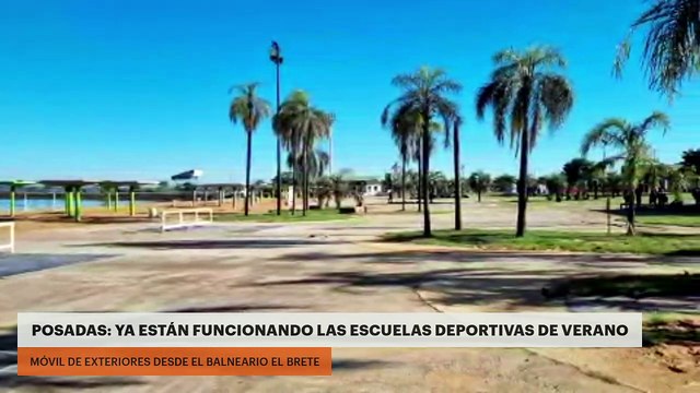 Posadas: ya están funcionando las escuelas deportivas de verano