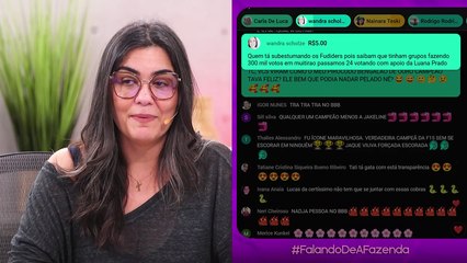 A FAZENDA 15: NADJA É ELIMINADA, ALFINETA A RECORD NA CABINE E INSINUA QUE NÃO VAI NO FARO