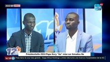 12M CHRONO Présidentielle 2024 pape Kory "Go" mise sur Amadou Ba