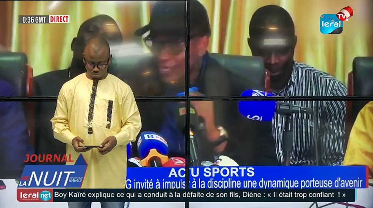 [DIRECT] SUIVEZ LE JOURNAL DE LA NUIT (00H) AVEC OUSMANE THIANG SUR LERAL TV