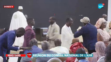 EN DIRECT KING FAHD: CONSEIL NATIONAL DE L'APR