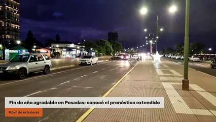 Fin de año agradable en Posadas: conocé el pronóstico extendido
