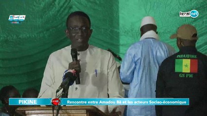 En Direct- Le Premier Ministre Amadou BA rencontre les  acteurs socio-économiques du département de Pikine
