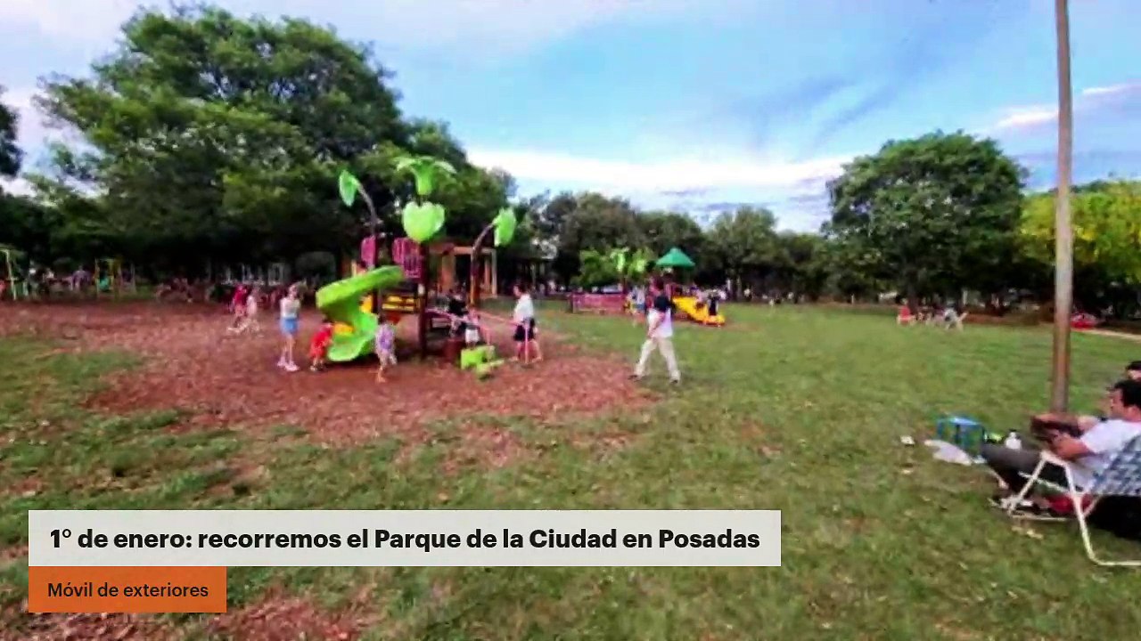 1° de enero: recorremos el Parque de la Ciudad en Posadas