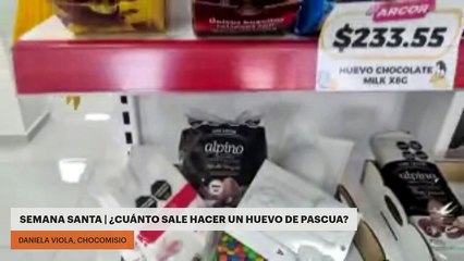 Semana Santa | ¿Cuánto sale hacer un huevo de pascua?