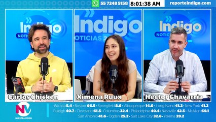 Las noticias mas importantes solo en nuestros espacios de Indigo Noticias de Reporte Indigo