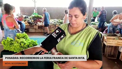Posadas: Recorremos la feria franca de Santa Rita
