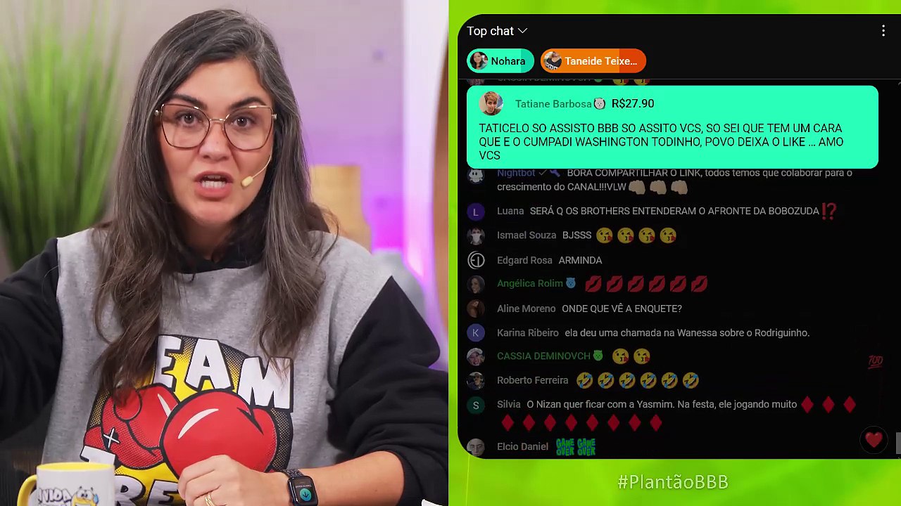 BBB24 Resumo da Festa: Davi alerta Yasmin, que o chama de inimigo e cria teoria sobre a Produção