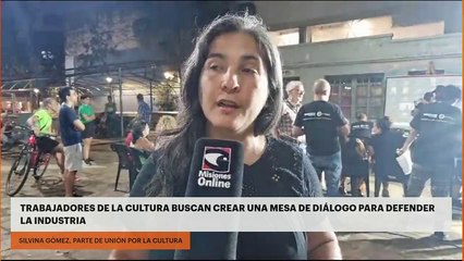 TRABAJADORES DE LA CULTURA BUSCAN CREAR UNA MESA DE DIÁLOGO PARA DEFENDER LA INDUSTRIA