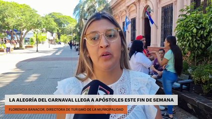 LA ALEGRÍA DEL CARNAVAL LLEGA A APÓSTOLES ESTE FIN DE SEMANA