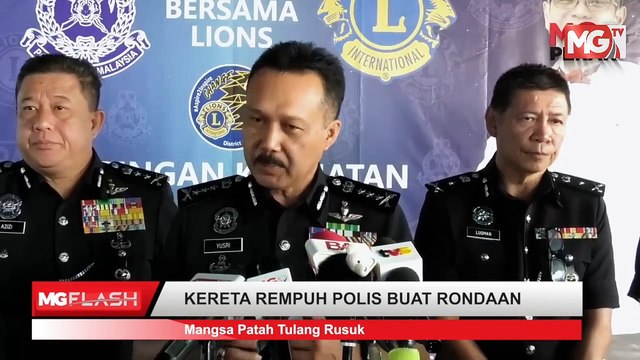((LIVE)) Anggota Polis Patah Rusuk Dilanggar Dua Kali Ketika SJR. Sarjan Disiasat Miliki RM3,000 Ketika SJR