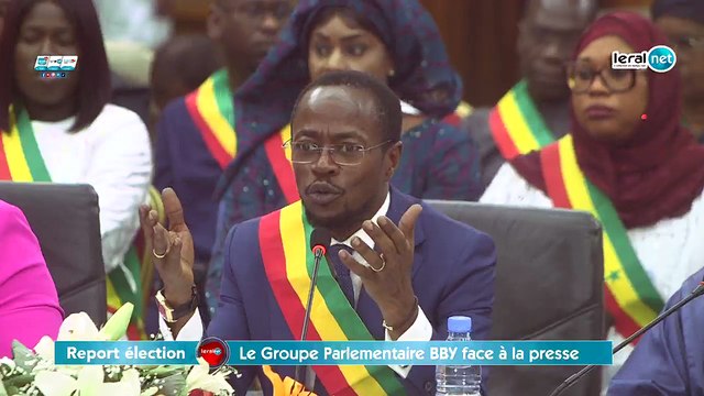 Direct: Conférence de presse du Groupe Parlementaire BBY