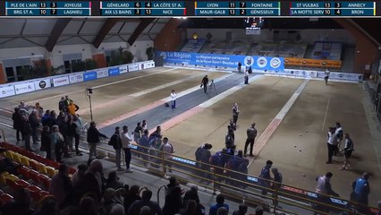 Ligue Sport-Boule M1 2024 - Etape 02 - St Vulbas - Partie 1