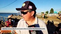 Realizan una jornada de pesca para niños en el Club Pirá Pytá de Posadas