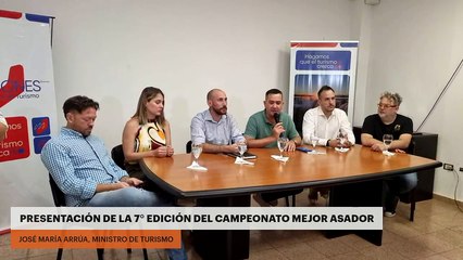 Presentación de la 7° edición del Campeonato Mejor Asador