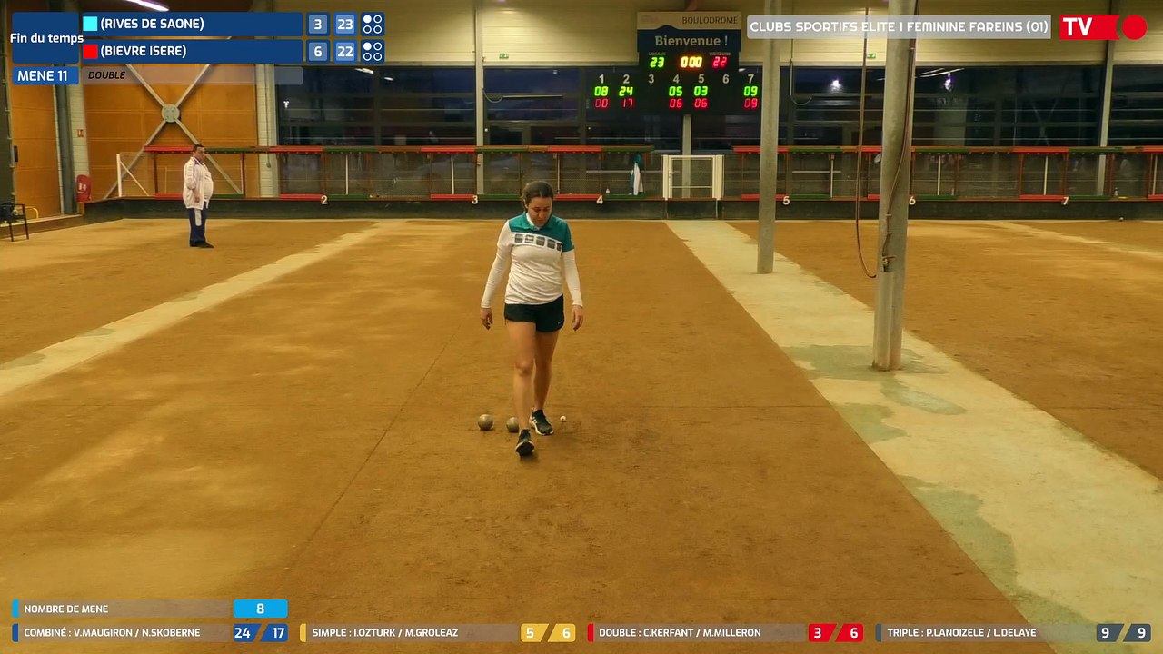 Elite 1 Féminine / Clubs Sportifs / Rives de Saône contre Bièvre Isère / 25-02-2024