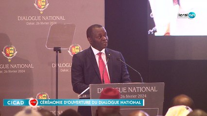 En Direct : Cérémonie d’ouverture du Dialogue National
