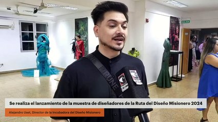 Se realiza el lanzamiento de la muestra de diseñadores de la Ruta del Diseño Misionero 2024