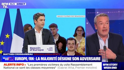 Léon Deffontaines invité de BFMTV