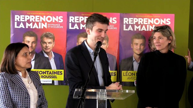 Conférence de presse - Reprenons la main en France et en Europe