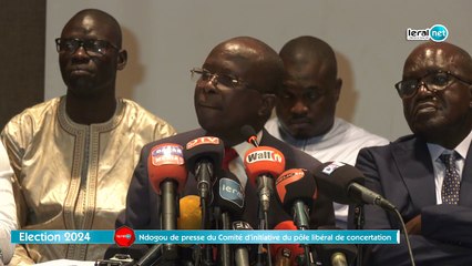 Direct : Ndogou de presse du Comité d’initiative du pôle libéral de concertation
