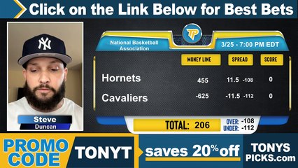 Live Expert NBA Picks with Joseph Schultz - Predictions, Tonys Picks 3/25/2024