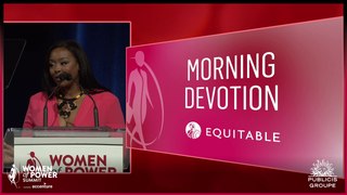 Morning Devotion with Nona Jones, Hosted by Equitable #BEWPS