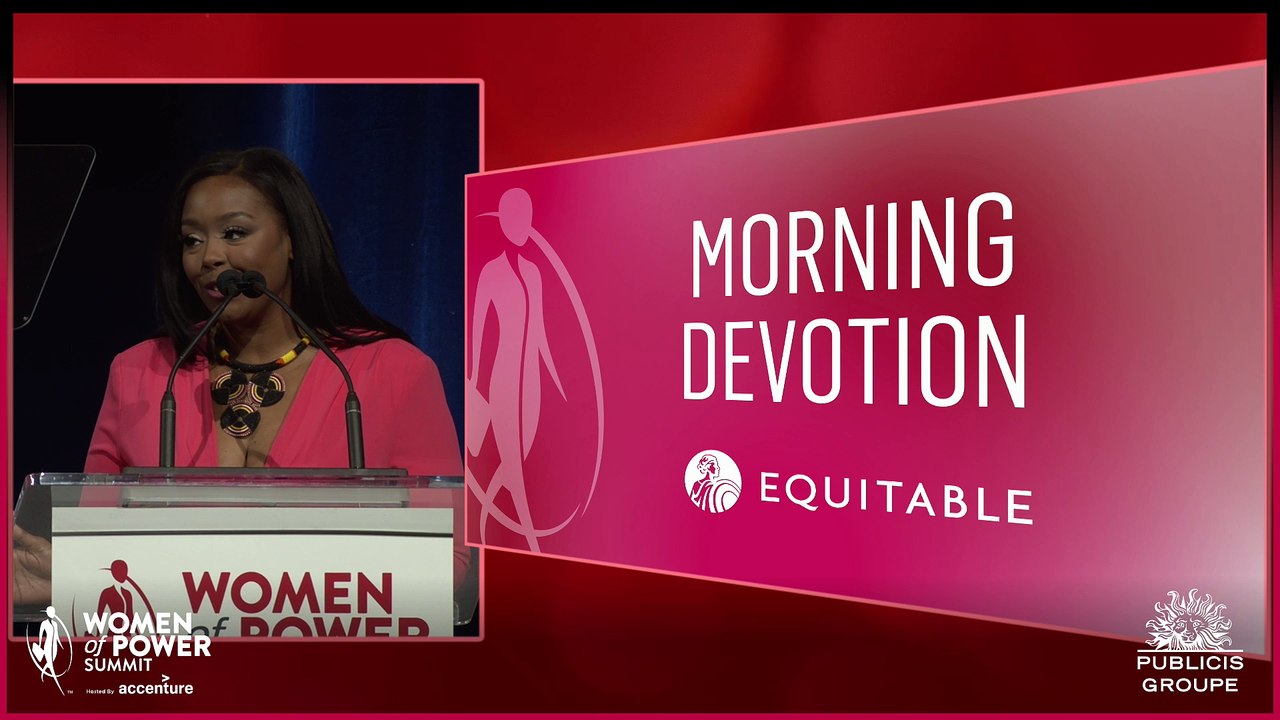 Morning Devotion with Nona Jones, Hosted by Equitable #BEWPS