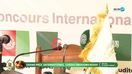 Direct : Récital de coran, grand prix International Cheikh Ibrahima Niass
