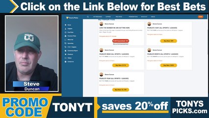 Live Expert NHL Picks with Steve Duncan - Predictions, Tonys Picks 4/3/2024