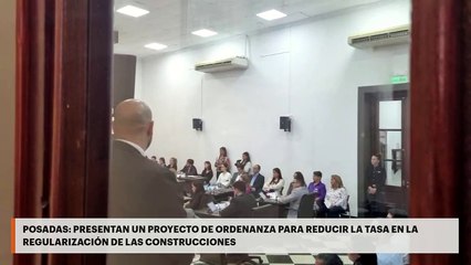 Posadas | Presentan un proyecto de ordenanza para reducir la tasa en la regularización de las construcciones