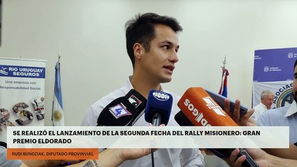 Se realizó el lanzamiento de la segunda fecha del Rally misionero: Gran Premio Eldorado
