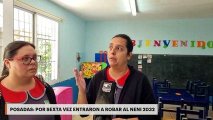 Posadas | Por sexta vez entraron a robar al NENI 2032