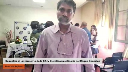 Se realiza el lanzamiento de la XXIV Biciclteada solidaria del Roque Gonzalez