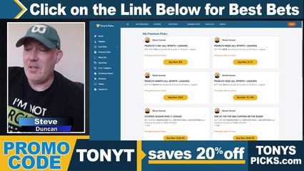 Live Expert NHL Picks with Steve Duncan - Predictions, Tonys Picks 4/22/2024