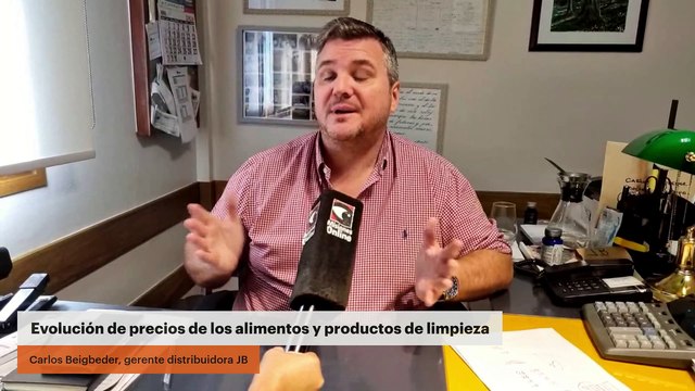 Evolución de precios de los alimentos y productos de limpieza