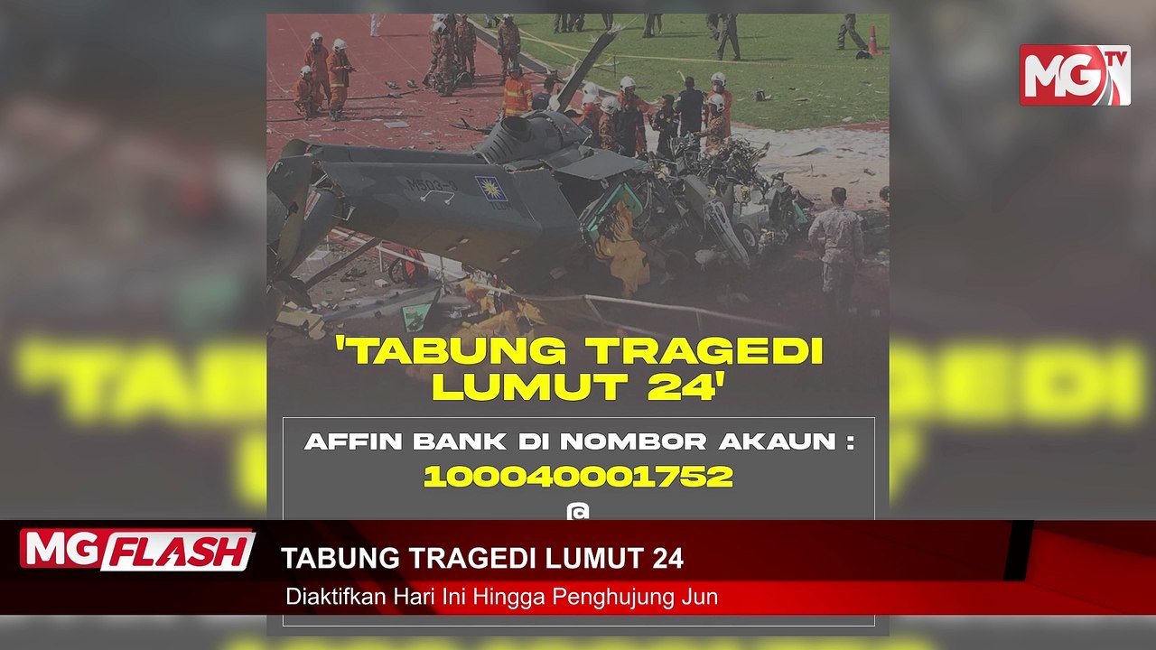 ((LIVE)) ATM Gerak Tabung Tragedi Lumut 24 Untuk Bantu Keluarga Mangsa