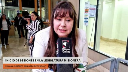 Inicio de sesiones en la Legislatura misionera