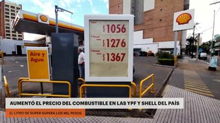 Aumentó el precio del combustible en las YPF y Shell del país: el litro de super supera los mil pesos