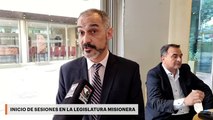 Inicio de sesiones en la Legislatura misionera