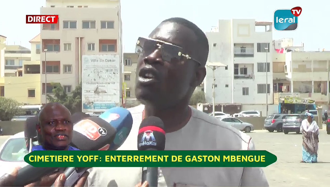Direct: Cimetière Yoff/ Enterrement Gaston MBENGUE