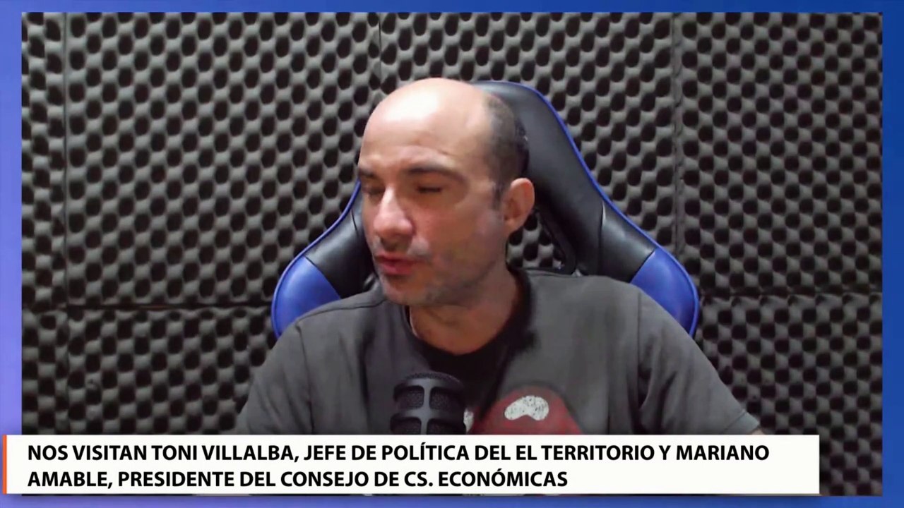 Charlas en picada: Nos visitan Toni Villalba, jefe de Política del El Territorio y Mariano Amable, presidente del Consejo de Cs. Económicas