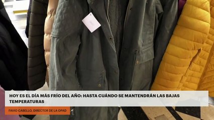 Hoy es el día más frío del año: hasta cuándo se mantendrán las bajas temperaturas