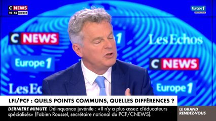 Fabien Roussel invité du Grand RDV @Europe1  @CNEWS  @LesEchos .