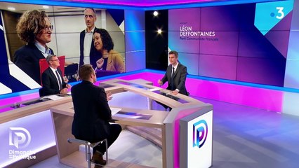 Léon Deffontaines invité de Dimanche en Politique sur France 3.
