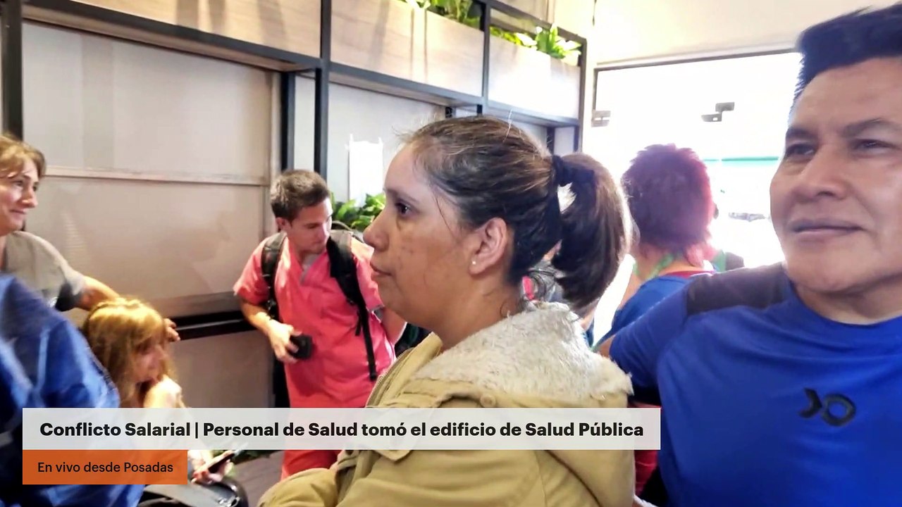 Conflicto Salarial | Personal de Salud tomó el edificio de Salud Pública