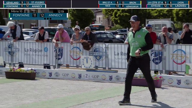 Ligue Sport-Boules M1 2024 - Etape 8 - Saint Michel de Maurienne - Demi-Finales