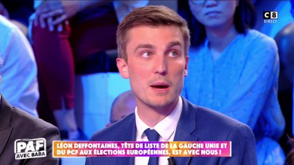 Léon Deffontaines invité de TPMP sur C8