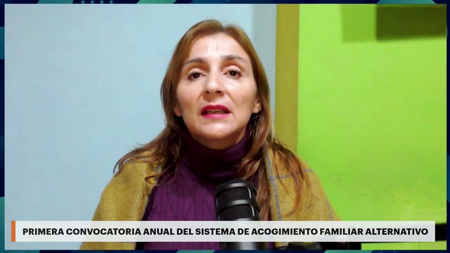 Primera convocatoria anual del sistema de Acogimiento Familiar Alternativo