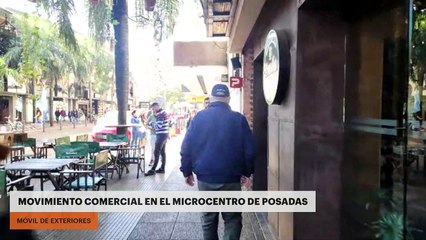 MOVIMIENTO COMERCIAL EN EL MICROCENTRO DE POSADAS